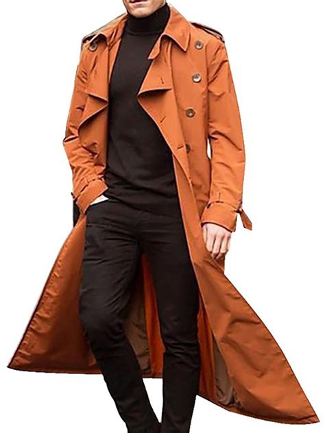 extra warm men's overcoat.